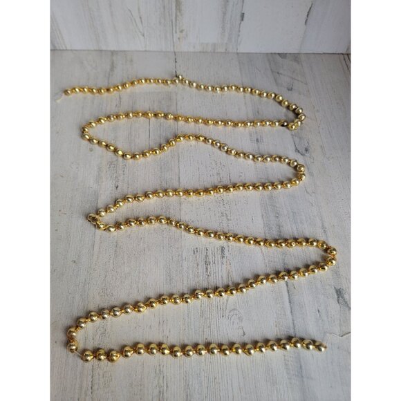 Vintage medium red mercury glass beaded Garland Xmas decor - Picture 7 of 10